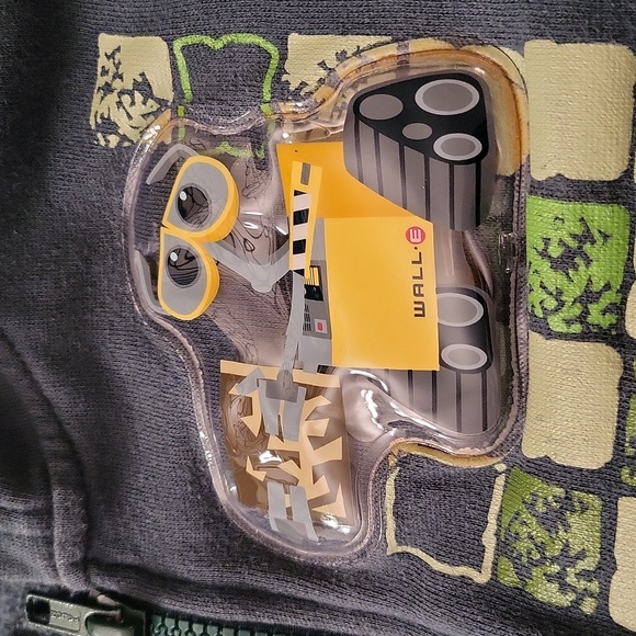 Disney Wall E green zip up hoodie - Picture 4 of 5